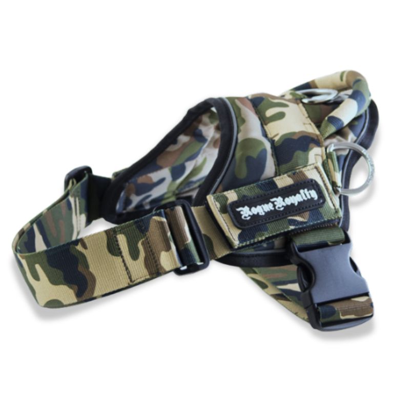 Quick Fit Dog Harness Camo Design Easy Secure Fit – Rogue