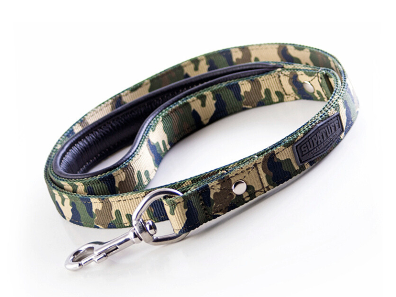 Ultra strong camo dog leash for dog training and handling