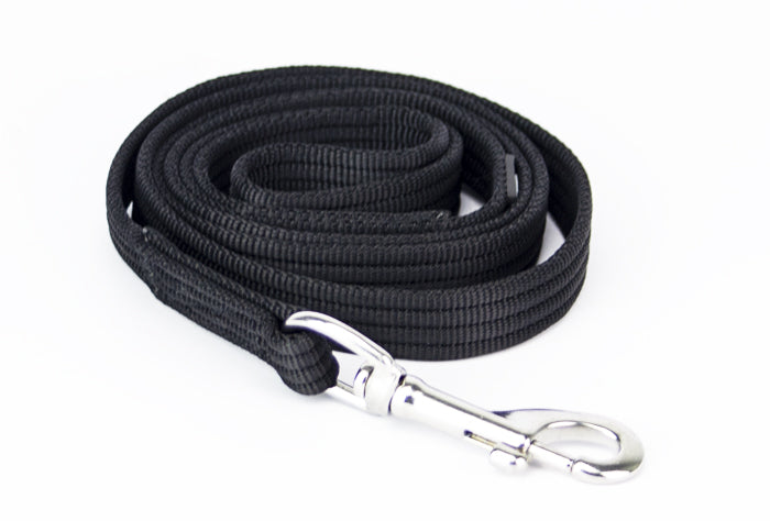 1.5metre Black Nylon Dog Leash for Small Dogs and Puppies