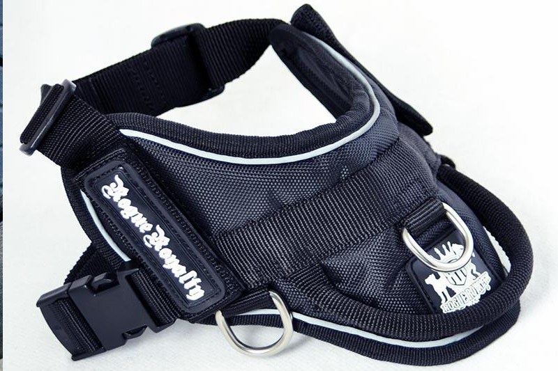 Black Quickfit dog harness made for  all dogs and breeds
