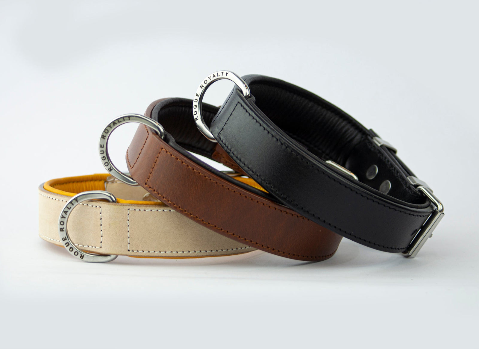 Regular Fit handmade leather dog collars Australia