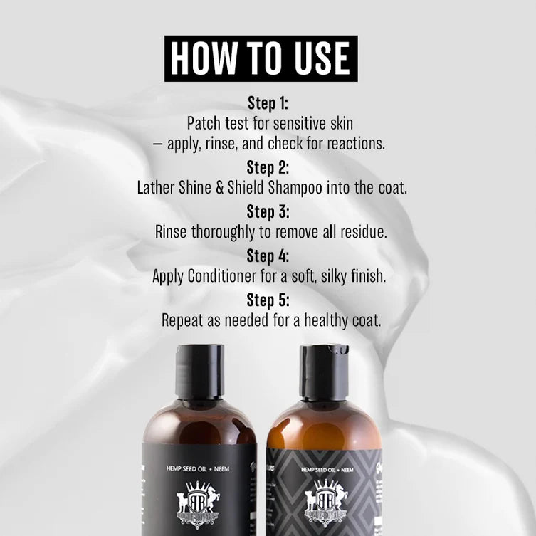 "Shine & Shield" Combo | Natural Flea Control & Wash