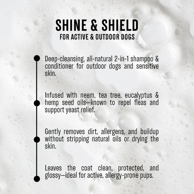 "Shine & Shield" Combo | Natural Flea Control & Wash