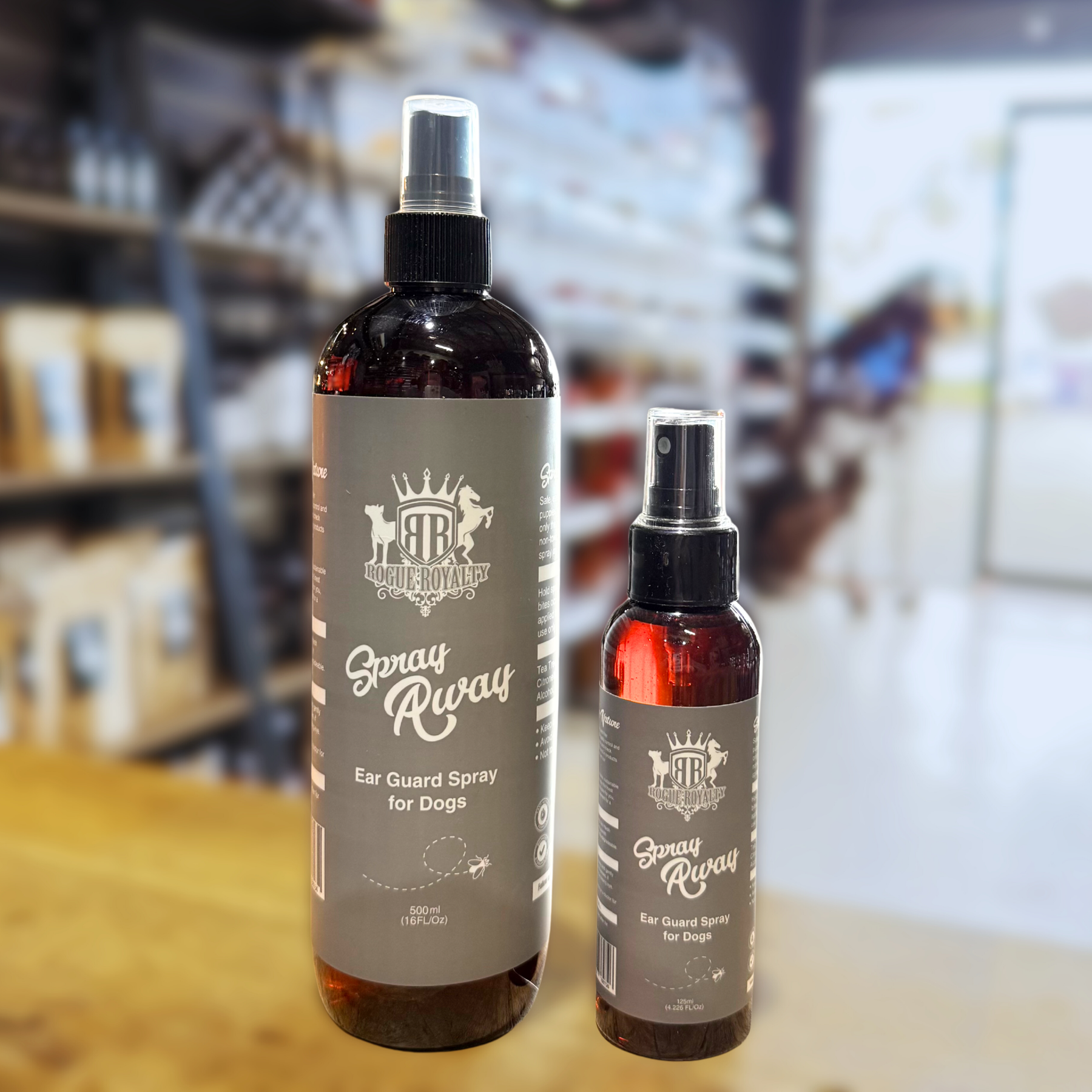 Natural dog coat sprays and grooming mists for between-bath care