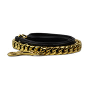 Gold Chain Dog Leash 15mm
