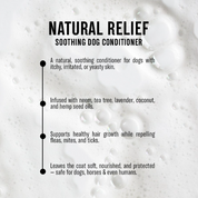 Flea & Yeast Conditioner for Dogs | "Shine & Shield"
