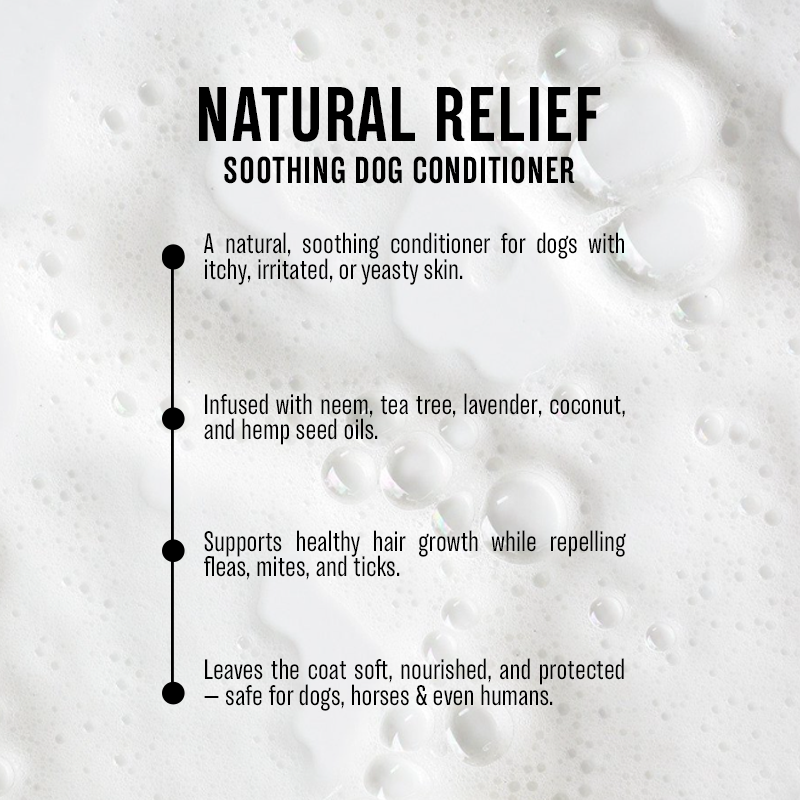 Flea & Yeast Conditioner for Dogs | "Shine & Shield"