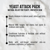 Yeast Attack Pack | Natural Grooming Combo