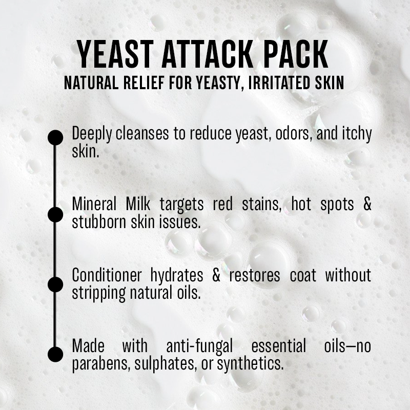 Yeast Attack Pack | Natural Grooming Combo