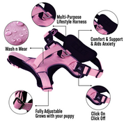 Dog Harness - Active X Pink
