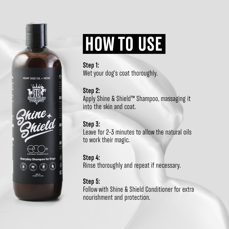 Shine & Shield™ - Natural Shampoo for Dogs