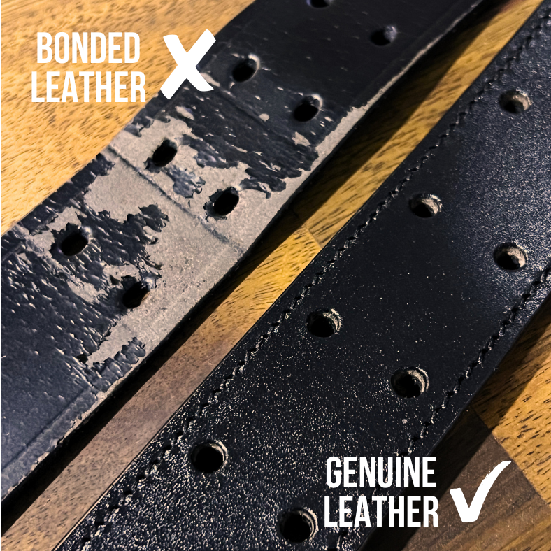 GENUINE LEATHER ONLY