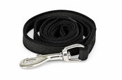 Rogue Royalty Dog Leash - Black Nylon Leash