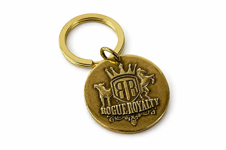 Dog Tag - Aged Brass