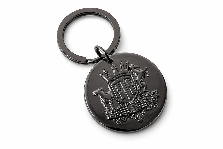 Rogue Royalty Dog Tag - Black