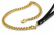Gold Chain Dog Leash 