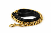 Gold Chain Dog Leash 