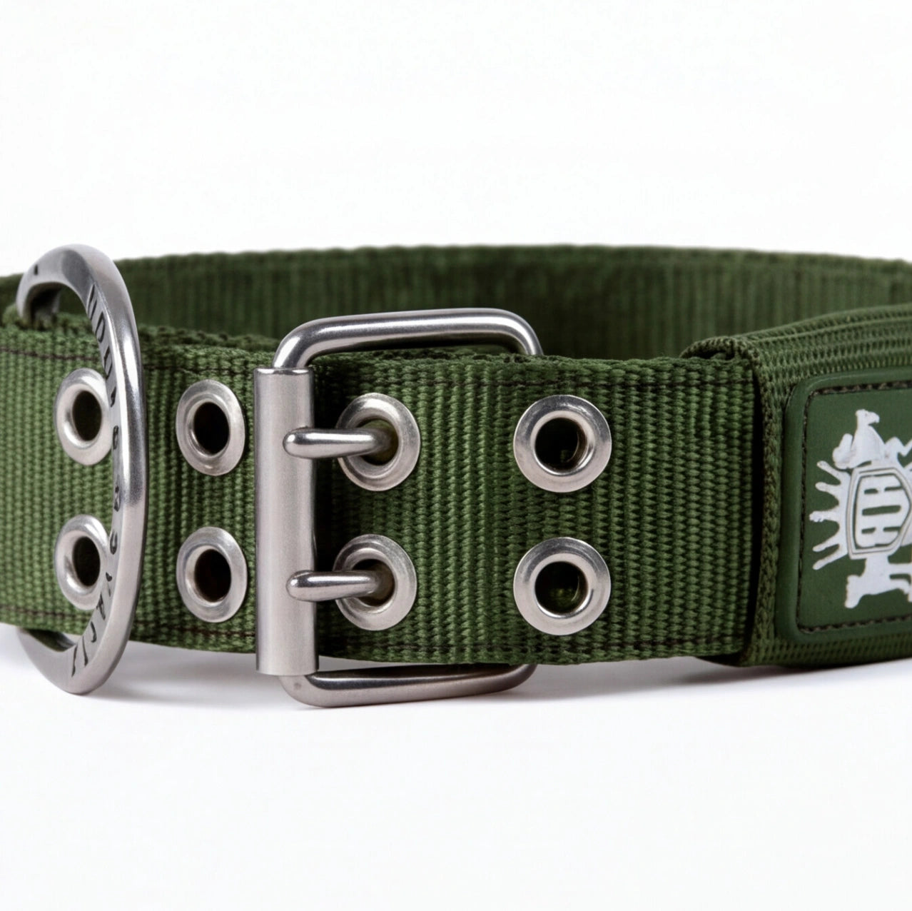 Green-nylon-strong-dog-collar-steel-buckle.webp