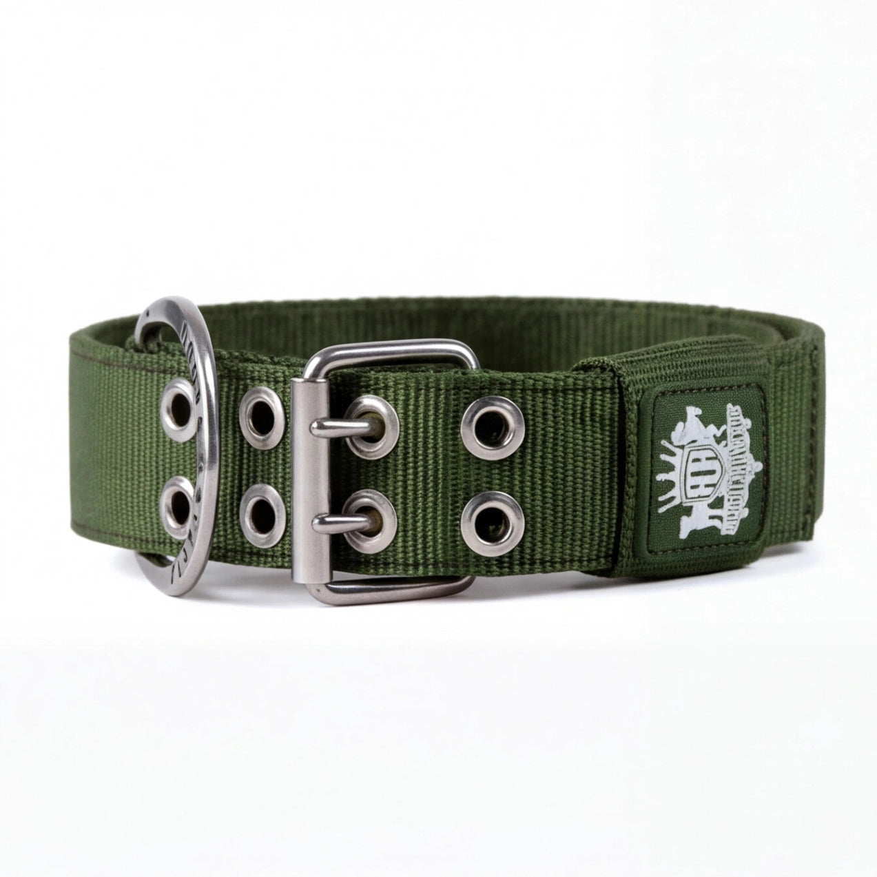 Green-nylon-strong-dog-collars.webp