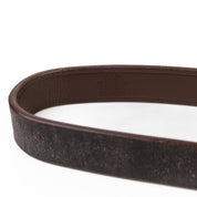 Leather Dog Leash - Ruthless Brown & Brass