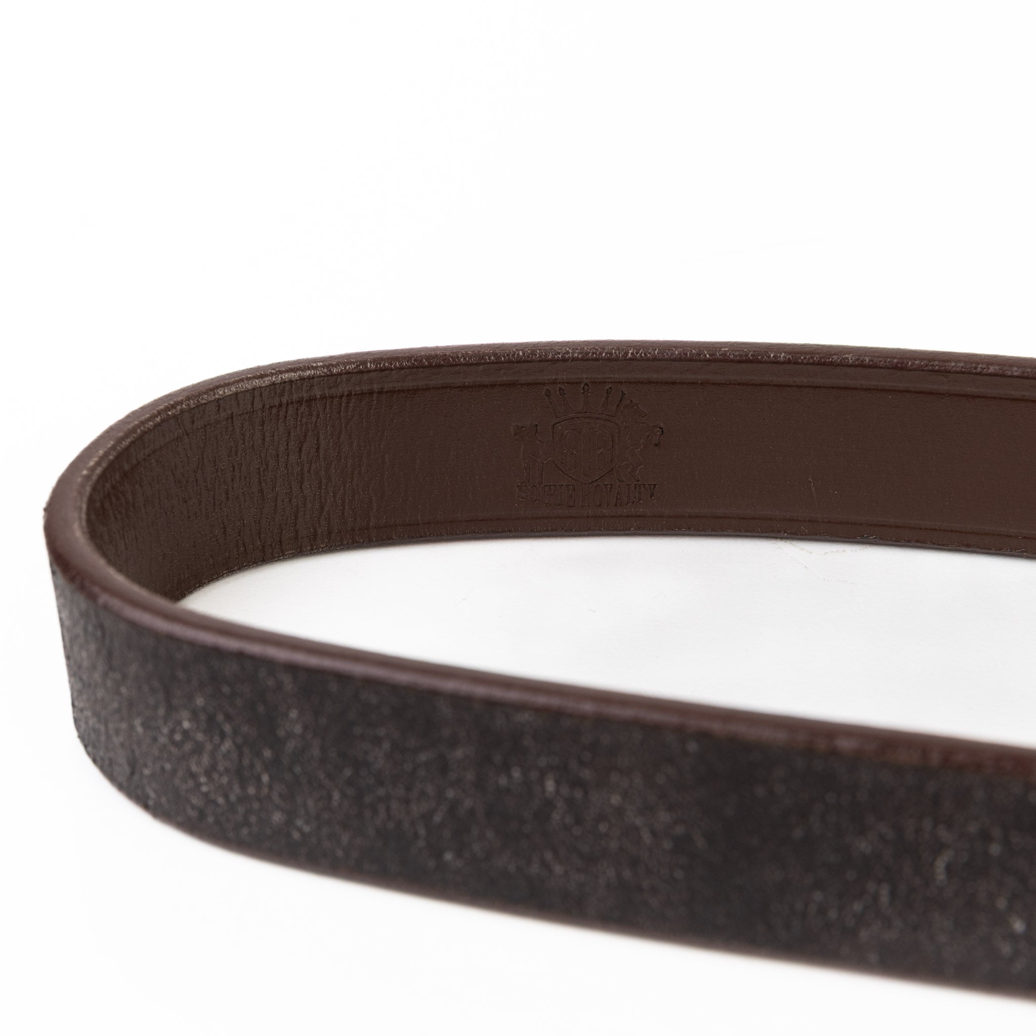 Leather Dog Leash - Ruthless Brown & Brass