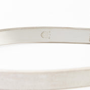 Dog Leash White Crystal Rose Gold Slim Fit