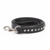 Leather Dog Leash - Imperial Black Leash