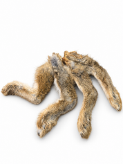 NATURAL DRIED RABBIT FEET - TREATS FOR DOGS