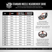 Dog Muzzle - Leather Basket