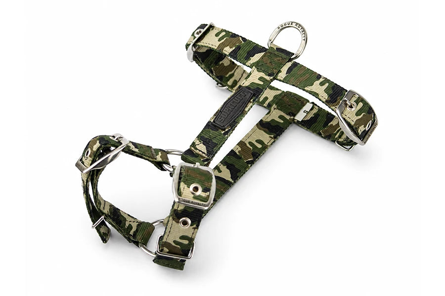 SUPATUFF Dog Harness Camo Color Slim Fit Size
