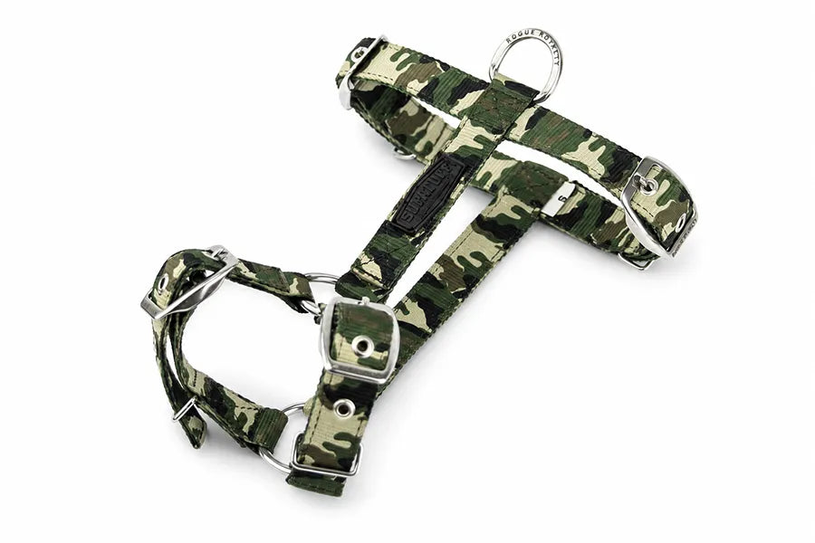 SUPATUFF Dog Harness Camo Color Slim Fit Size