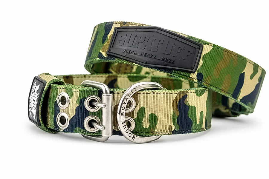 SUPATUFF® Strong Dog Collar - Camo Color Regular Fit Size