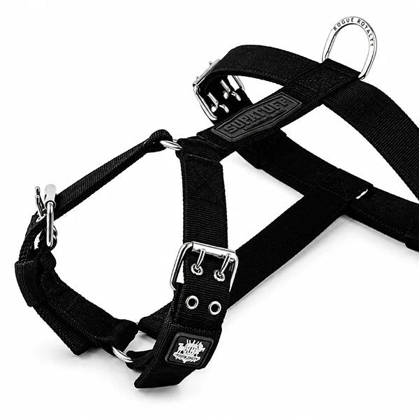 SupaTuff Strong Dog Harness Black Color 