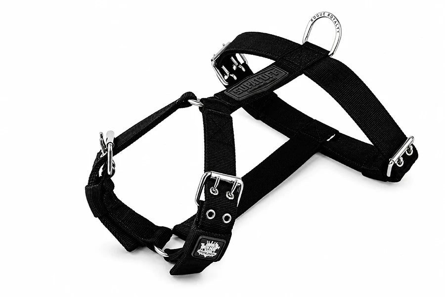 SupaTuff Strong Dog Harness Black Color 