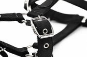 SUPATUFF Strong Dog Harness Black Color Slim Fit size
