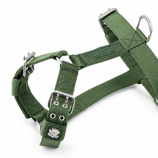 SUPATUFF Strong Dog Harness  Shadow Green Color Regular Fit Size