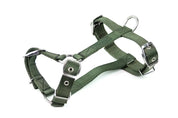 SUPATUFF Strong Dog Harness Shadow Green Color Slim Fit Size