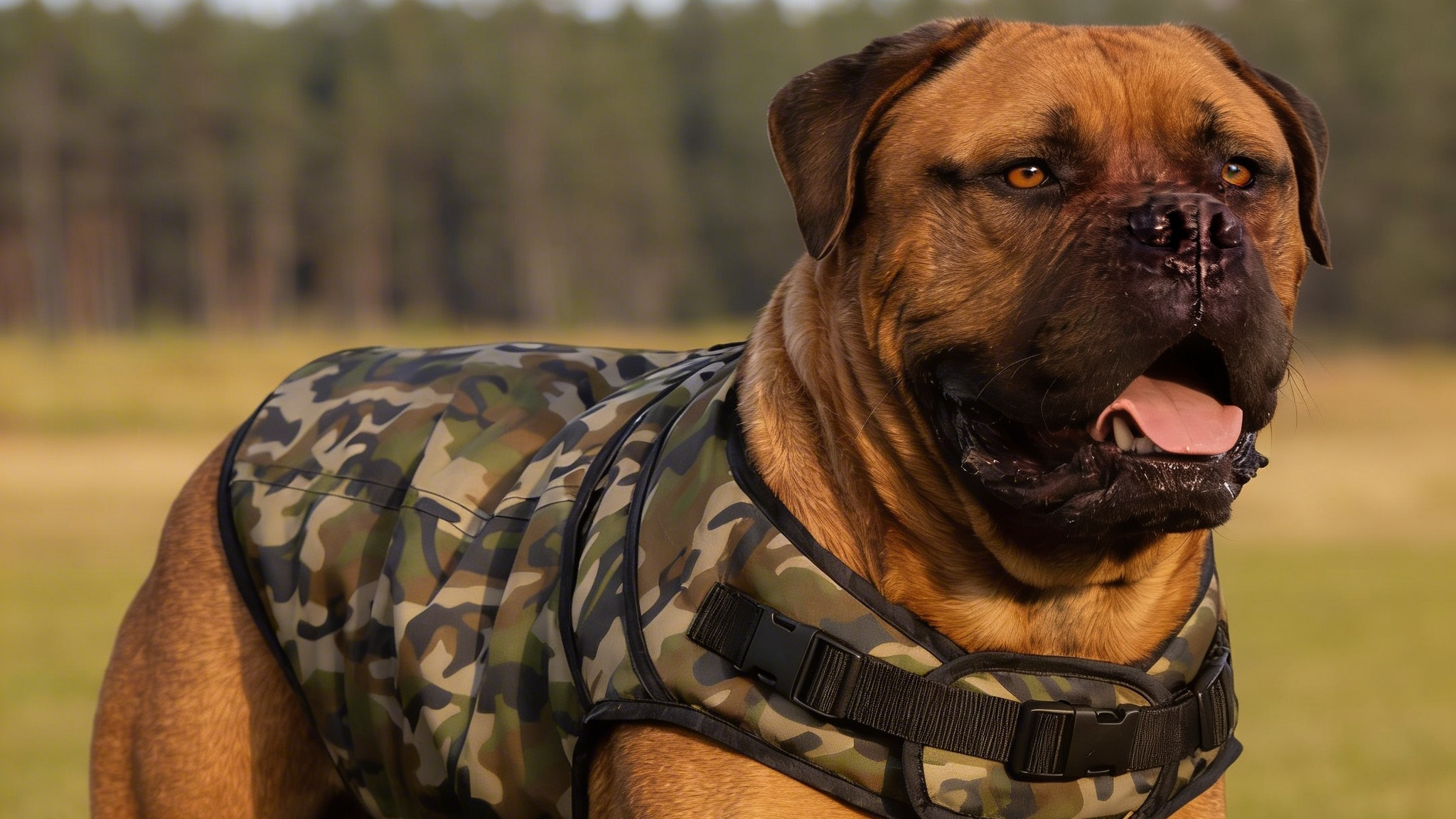 Dog Jacket Rogue Active - Camoflague