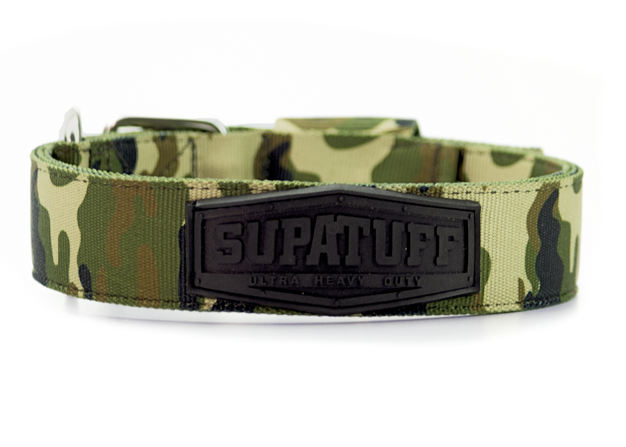 SUPATUFF® Strong Dog Collar - Camo (Regular Fit)