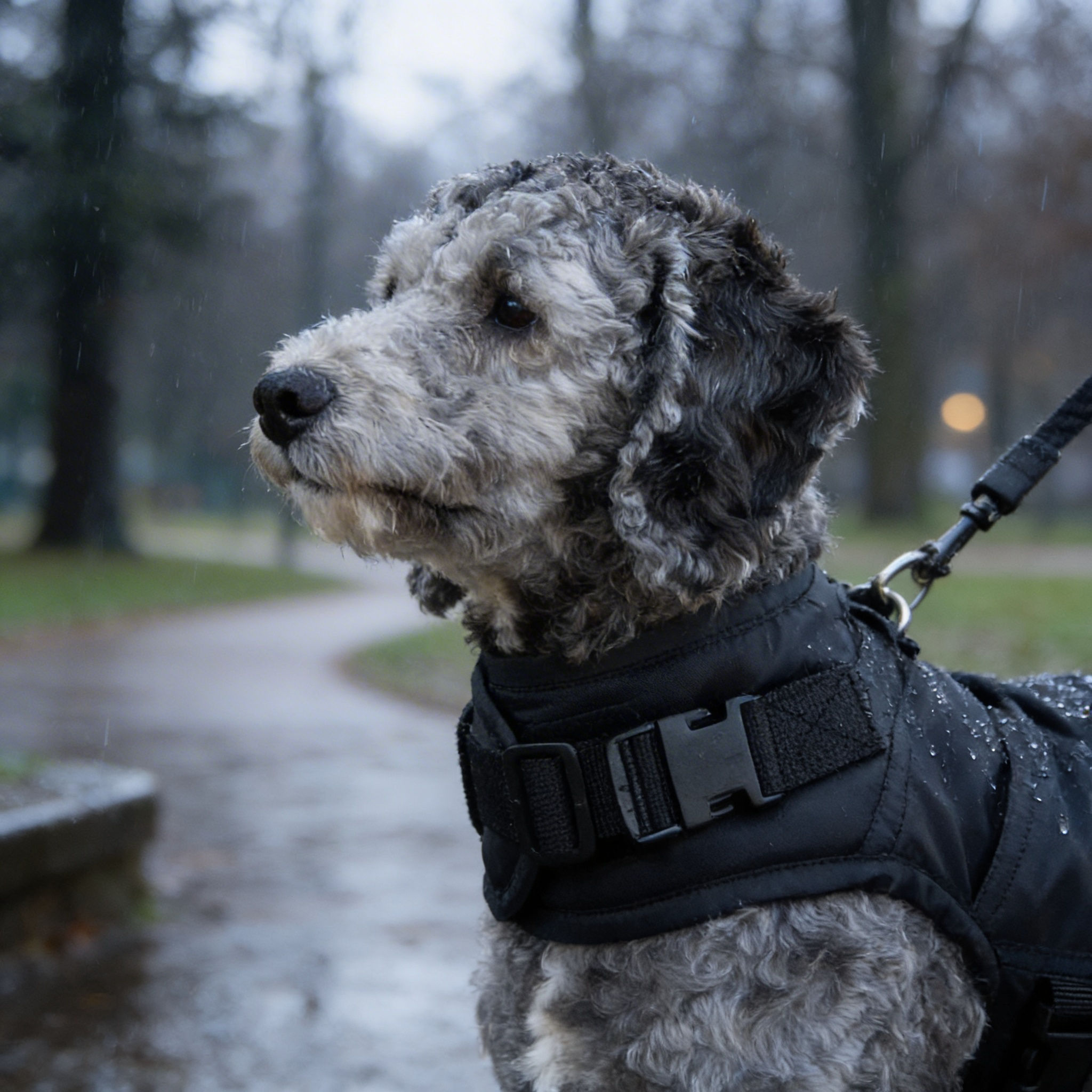 Rogue Active Dog Jacket - Black