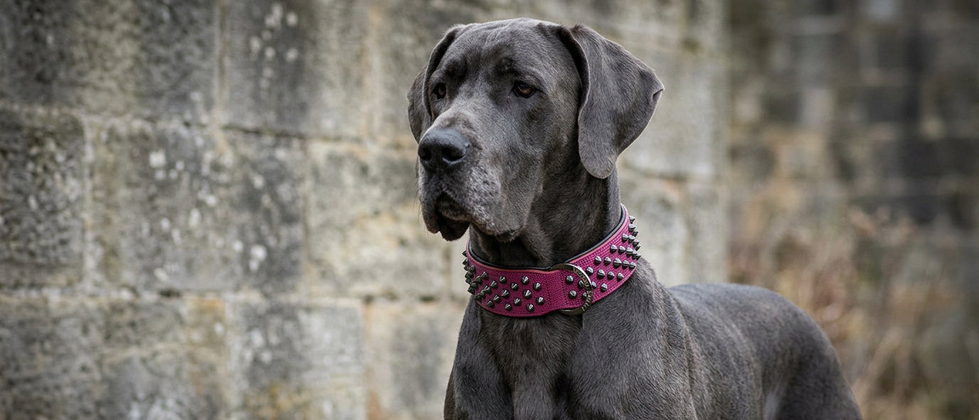 Wide Fit Dog Collars from Rogue Royalty