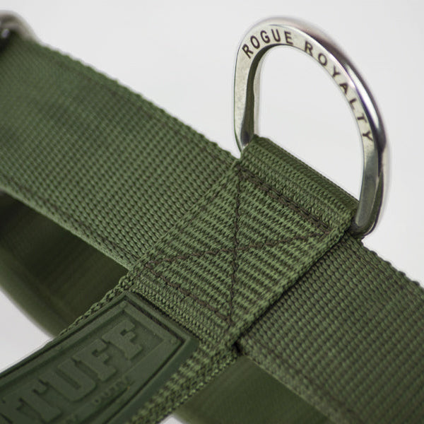 SUPATUFF Dog Harness Heavy Duty Shadow Green Color