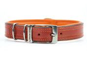 orange-leather-dog-collar