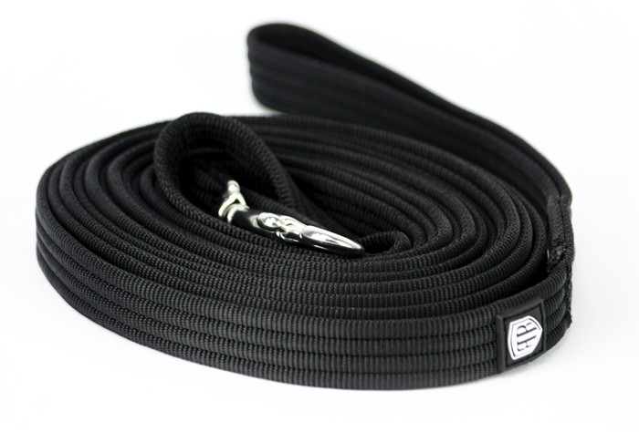 Dog Leash - 10m Black Nylon Leash