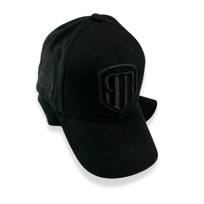 Front view of Rogue Royalty baseball cap