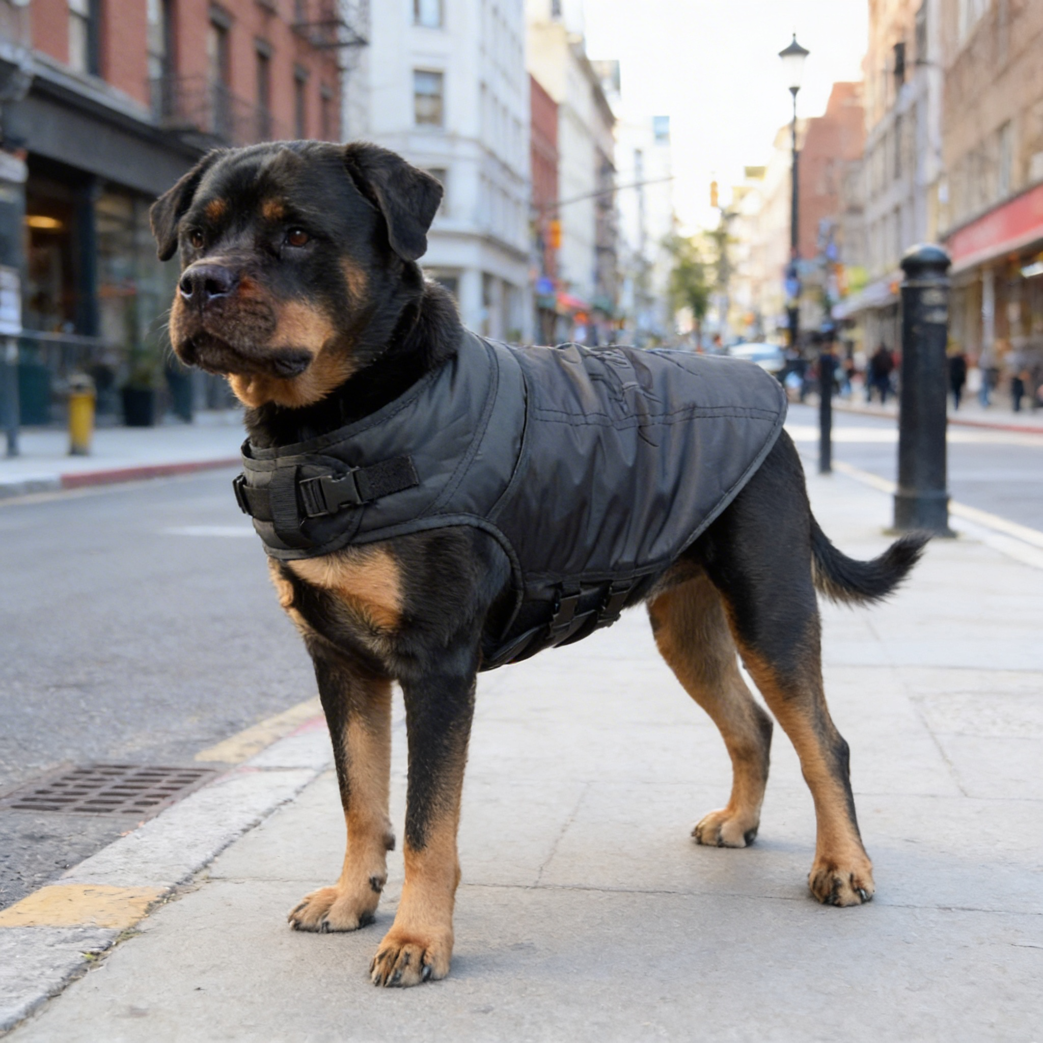 Rogue Active Dog Jacket - Black