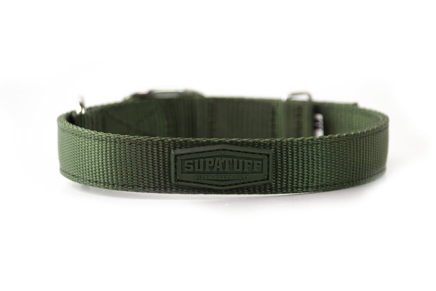 SUPATUFF® Dog Collar Shadow Green (Slim Fit)