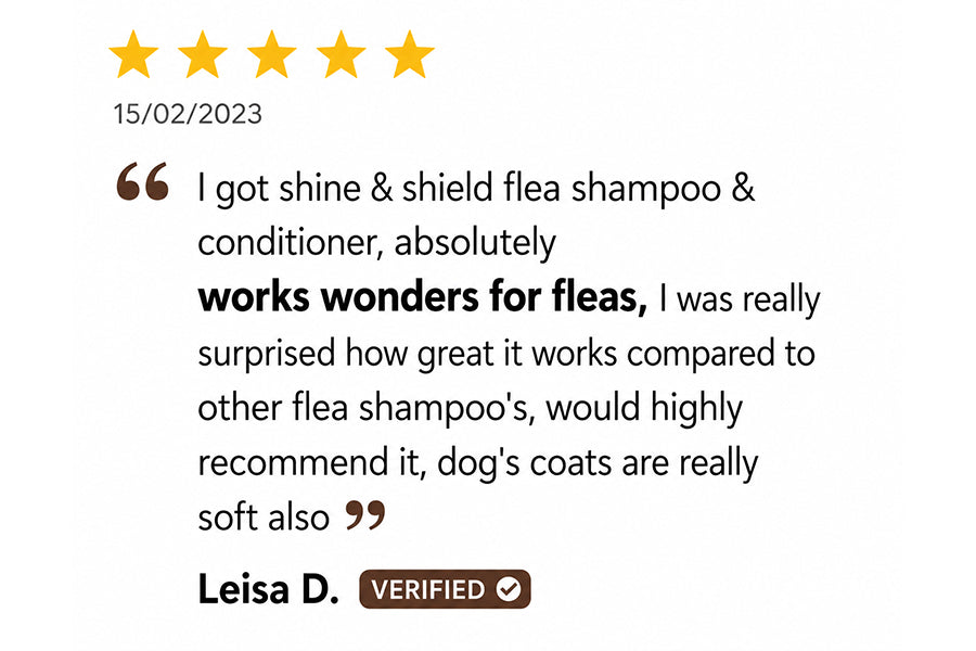 Shine & Shield™ - Natural Shampoo for Dogs