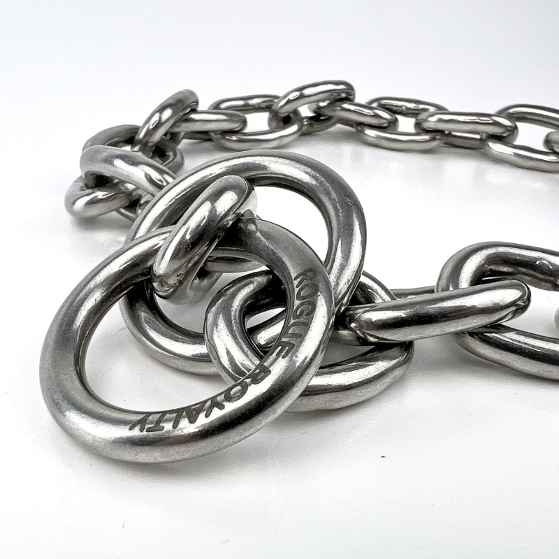 Chain Dog Collar - Titan Ultra Heavy Chain Link