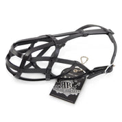 rear view Buy Muzzle Leather Basket Online